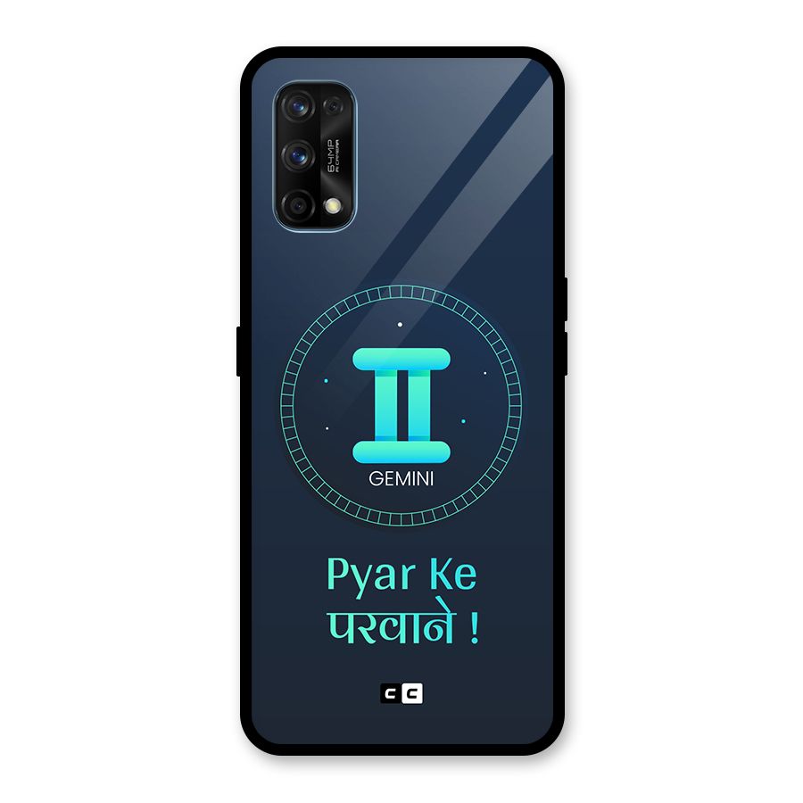 Gemini Love Glass Back Case for Realme 7 Pro