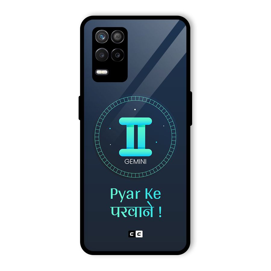 Gemini Love Glass Back Case for Realme 8 5G