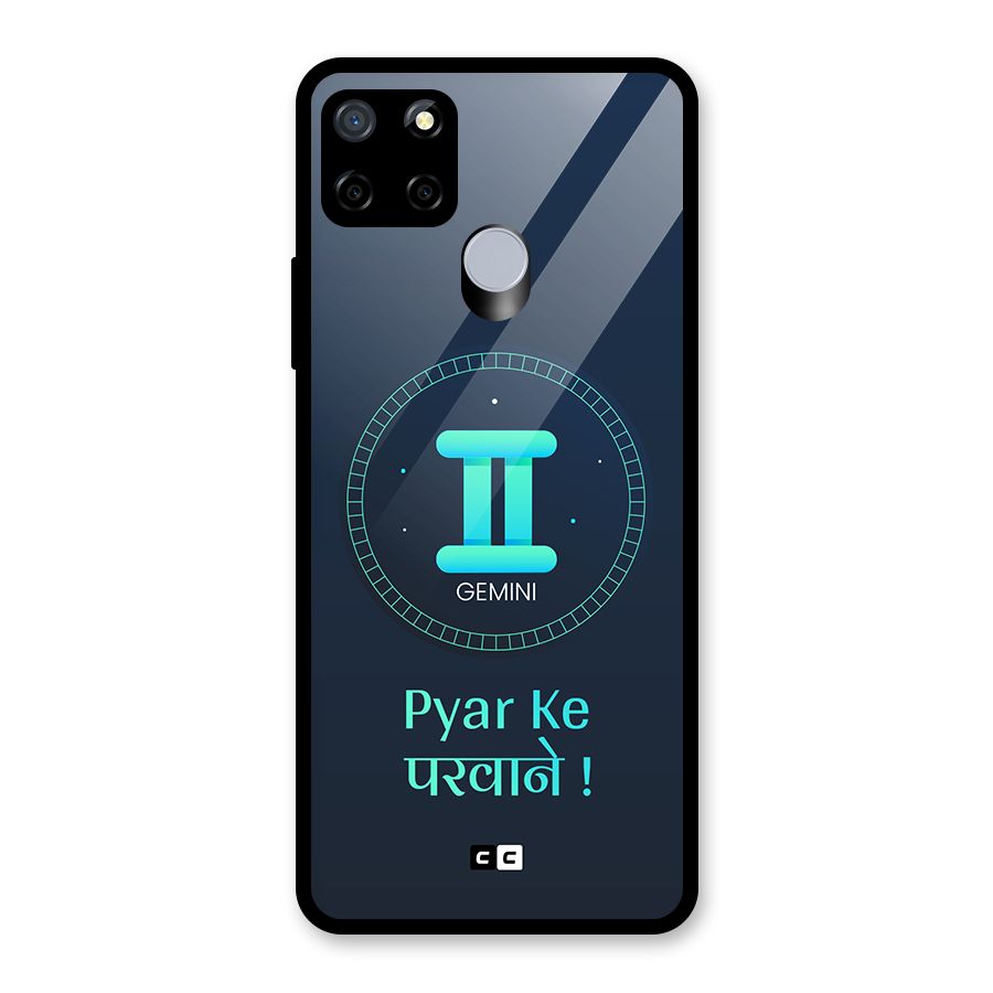Gemini Love Glass Back Case for Realme Narzo 20