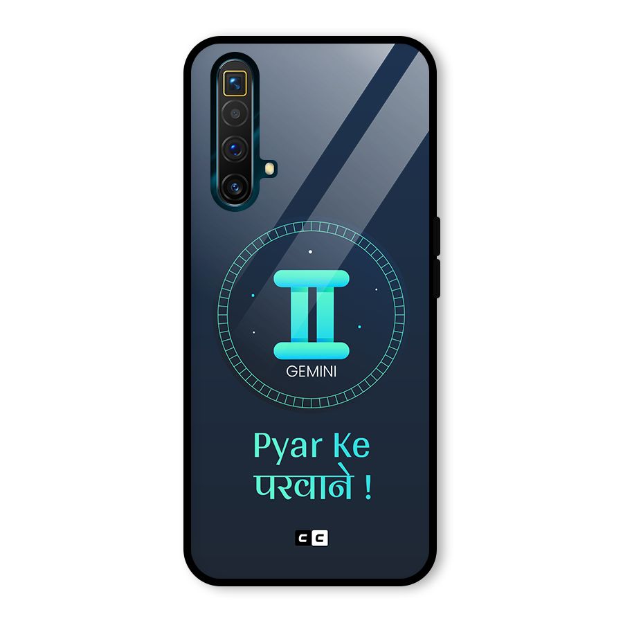 Gemini Love Glass Back Case for Realme X3