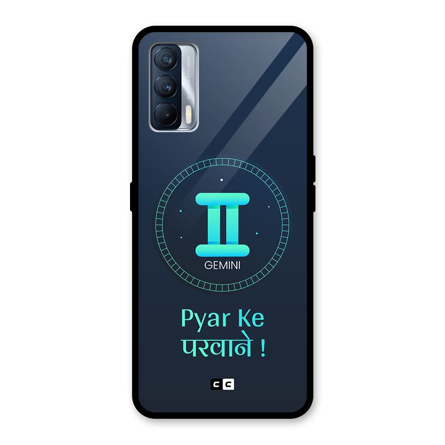Gemini Love Glass Back Case for Realme X7