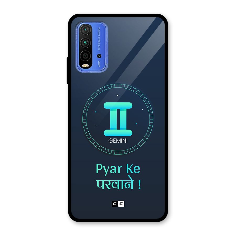 Gemini Love Glass Back Case for Redmi 9 Power