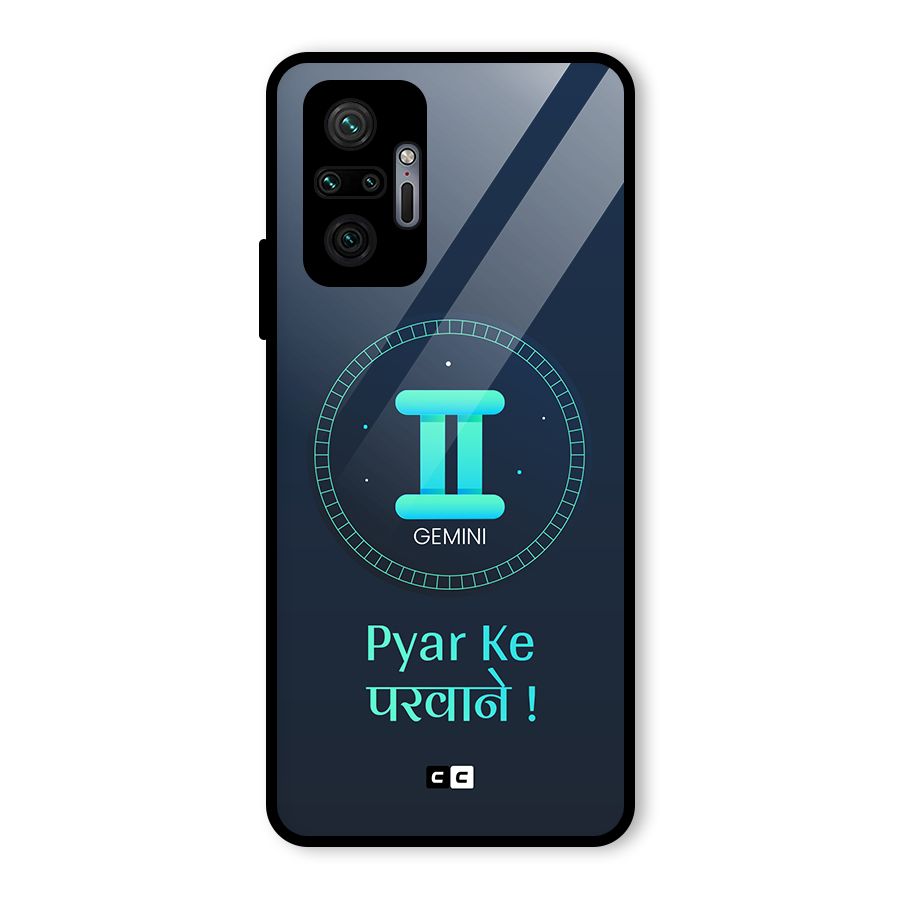 Gemini Love Glass Back Case for Redmi Note 10 Pro Max