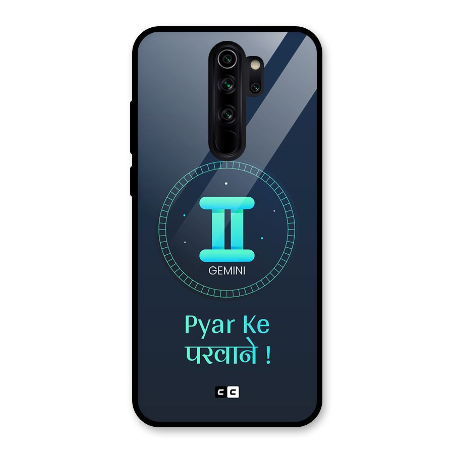 Gemini Love Glass Back Case for Redmi Note 8 Pro