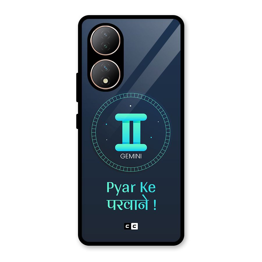 Gemini Love Glass Back Case for Vivo Y100
