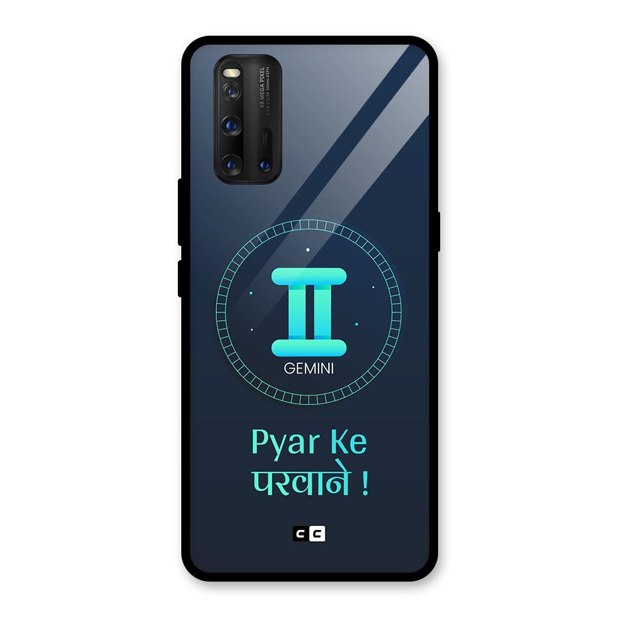 Gemini Love Glass Back Case for Vivo iQOO 3