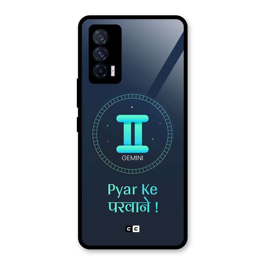 Gemini Love Glass Back Case for Vivo iQOO 7 5G