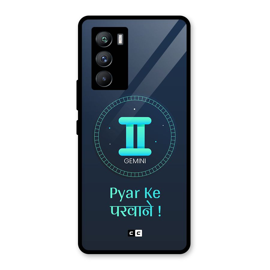 Gemini Love Glass Back Case for Vivo iQOO 9 SE
