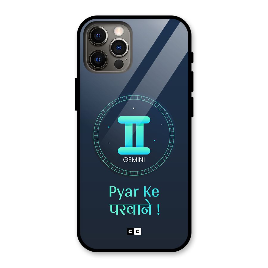 Gemini Love Glass Back Case for iPhone 12 Pro