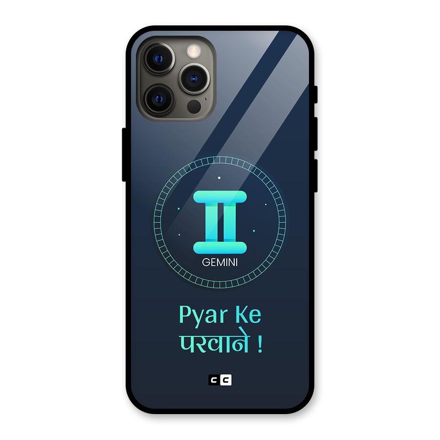 Gemini Love Glass Back Case for iPhone 12 Pro Max