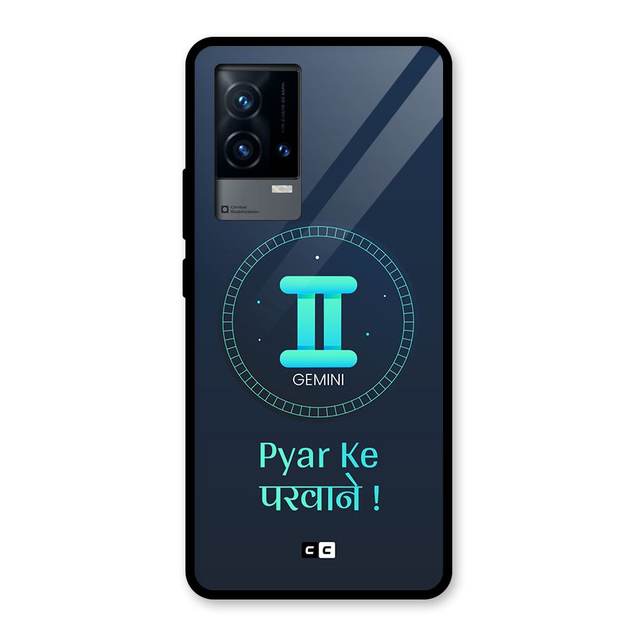 Gemini Love Glass Back Case for iQOO 9 5G