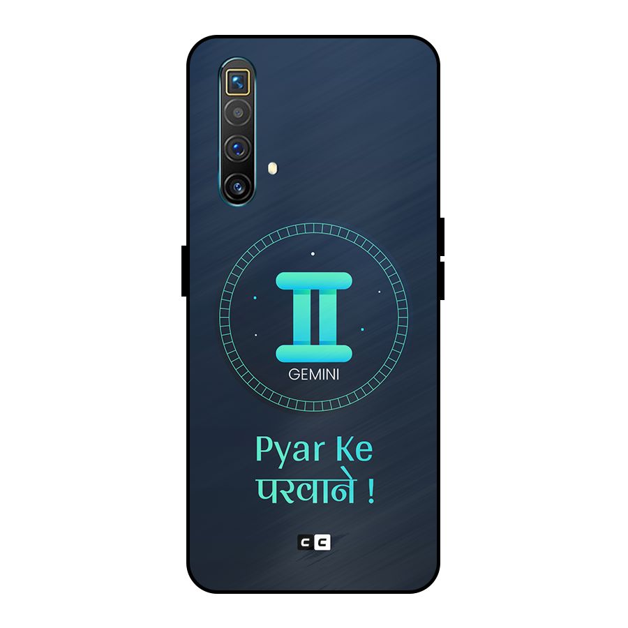 Gemini Love Metal Back Case for Realme X3 SuperZoom