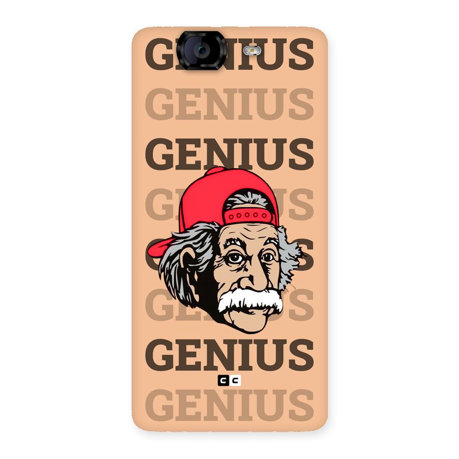 Genious Scientist Back Case for Canvas Knight A350