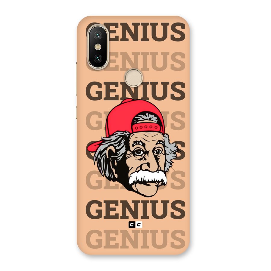 Genious Scientist Back Case for Mi A2