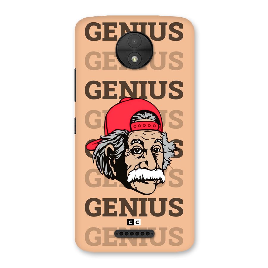 Genious Scientist Back Case for Moto C