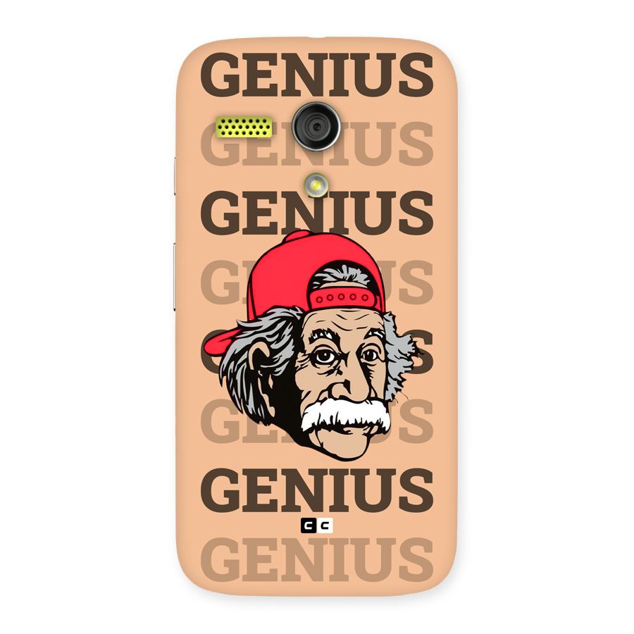 Genious Scientist Back Case for Moto G