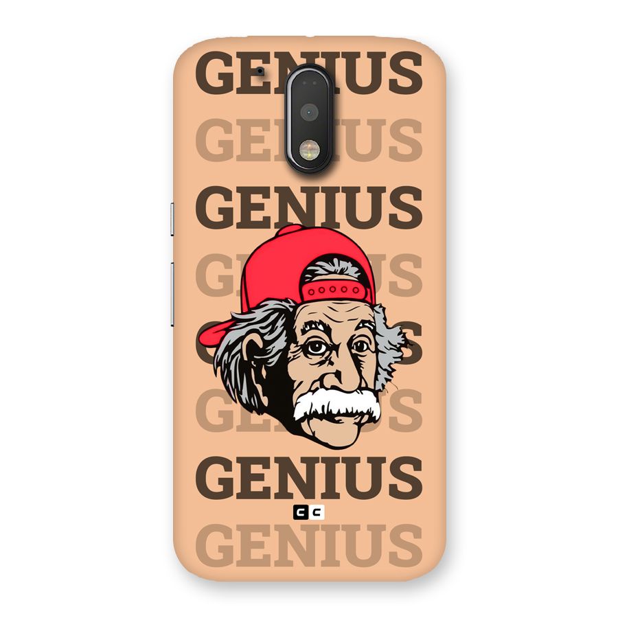 Genious Scientist Back Case for Moto G4 Plus