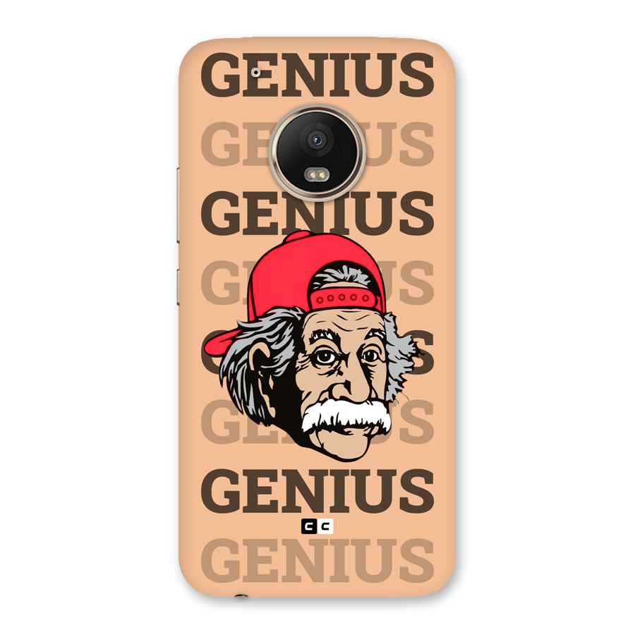 Genious Scientist Back Case for Moto G5 Plus