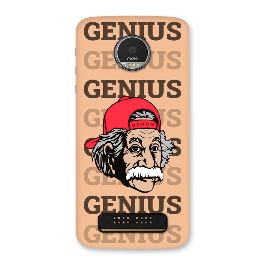 Genious Scientist Back Case for Moto Z Play