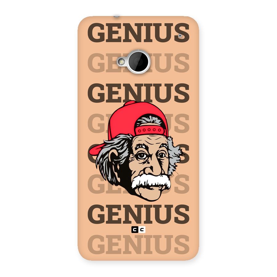 Genious Scientist Back Case for One M7 (Single Sim)