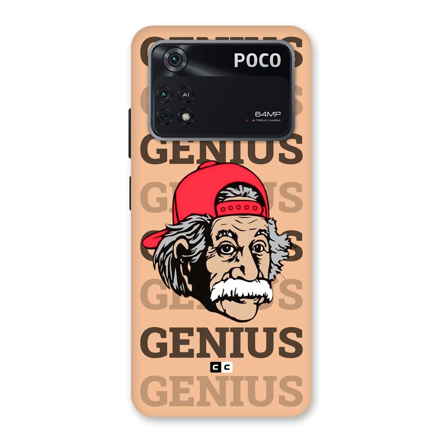 Genious Scientist Back Case for Poco M4 Pro 4G