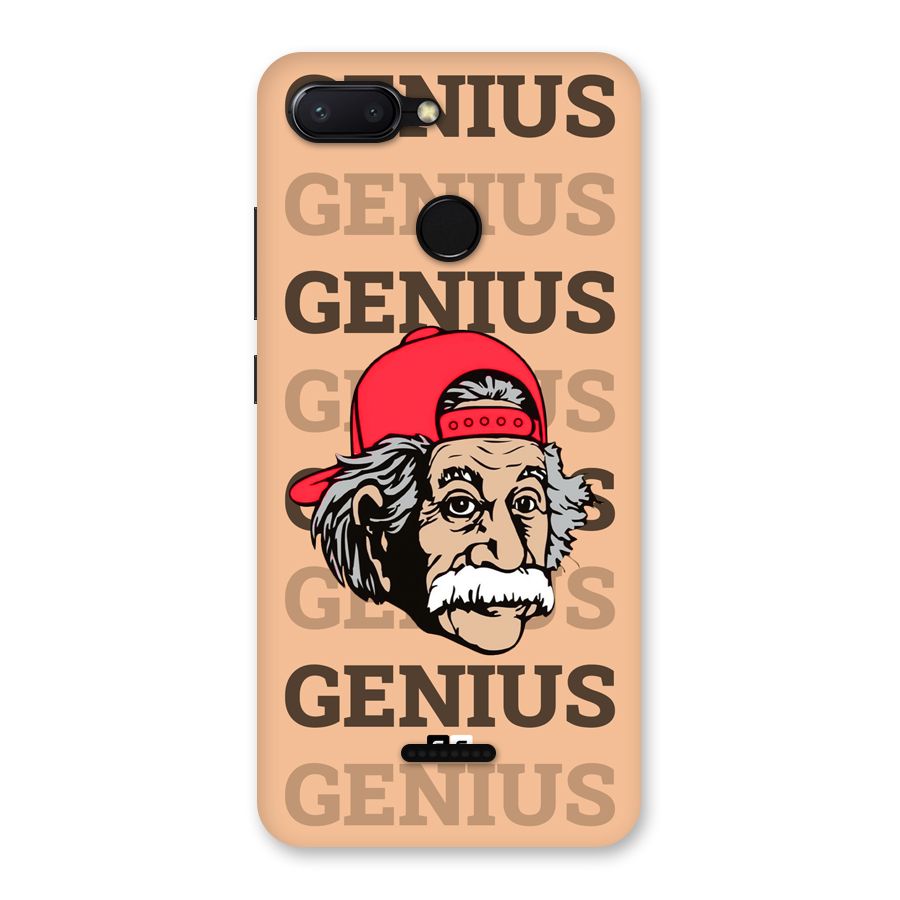 Genious Scientist Back Case for Redmi 6