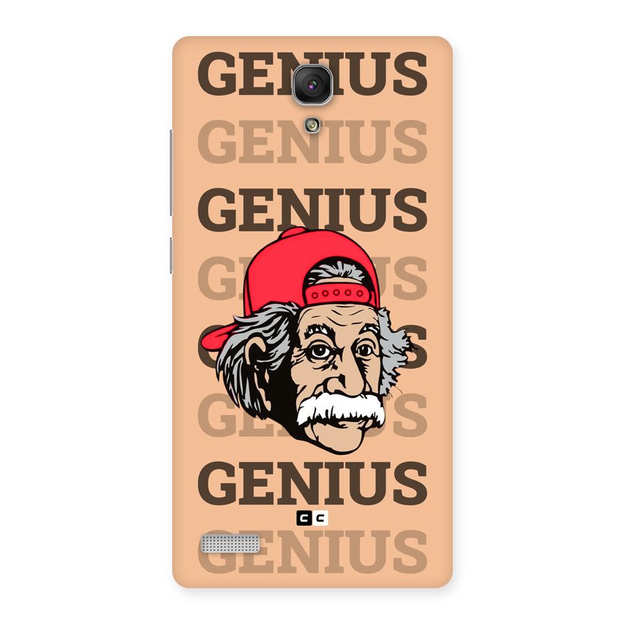 Genious Scientist Back Case for Redmi Note