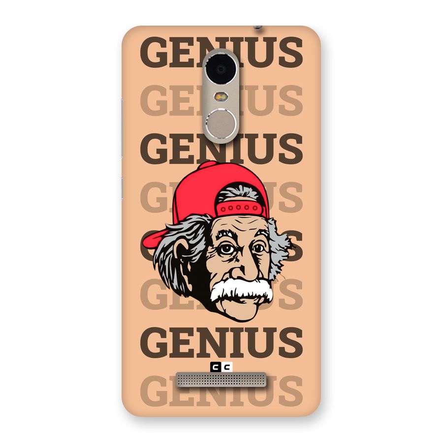 Genious Scientist Back Case for Redmi Note 3