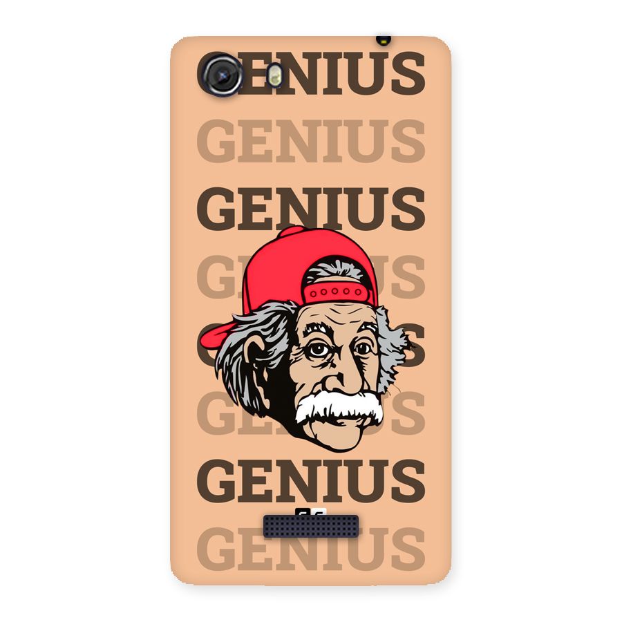 Genious Scientist Back Case for Unite 3