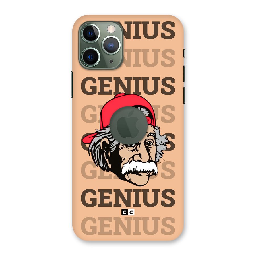 Genious Scientist Back Case for iPhone 11 Pro Logo Cut