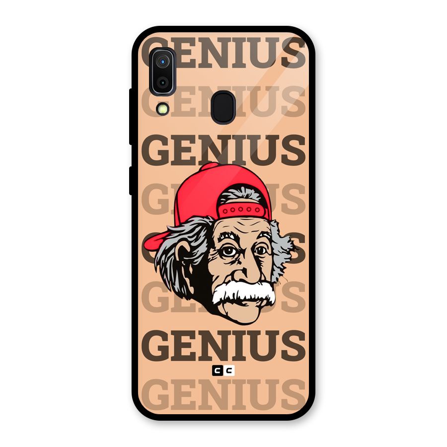 Genious Scientist Glass Back Case for Galaxy A30