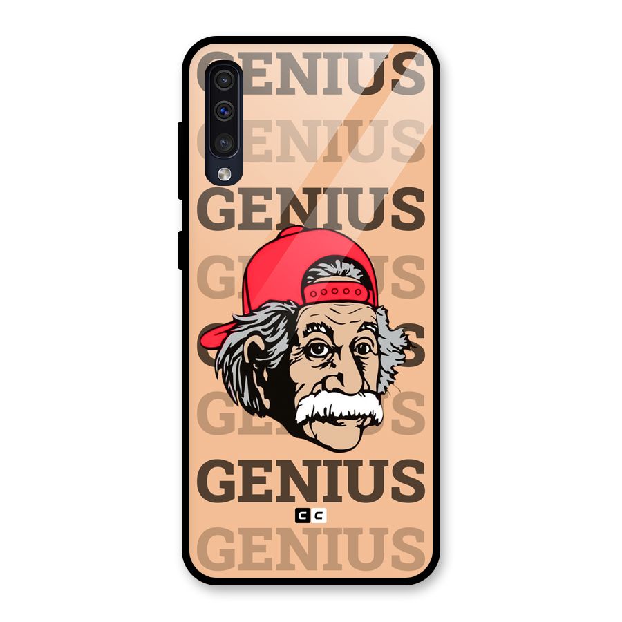 Genious Scientist Glass Back Case for Galaxy A30s