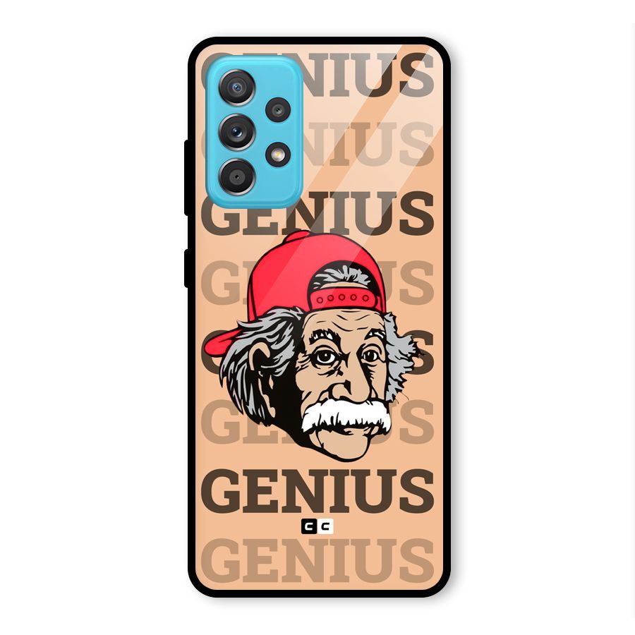 Genious Scientist Glass Back Case for Galaxy A52s 5G