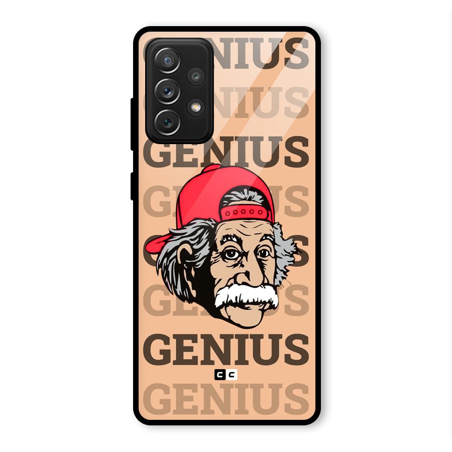 Genious Scientist Glass Back Case for Galaxy A72