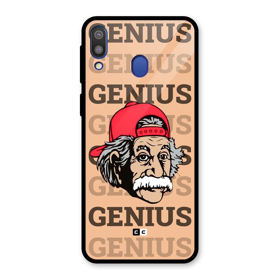Genious Scientist Glass Back Case for Galaxy M20