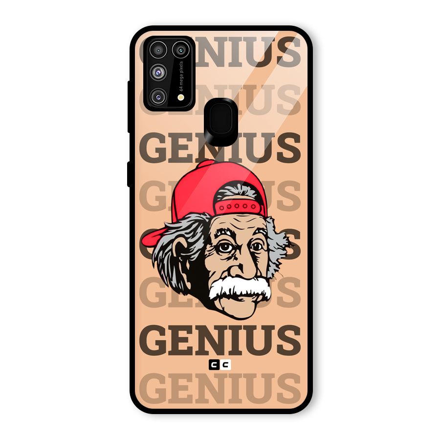 Genious Scientist Glass Back Case for Galaxy M31