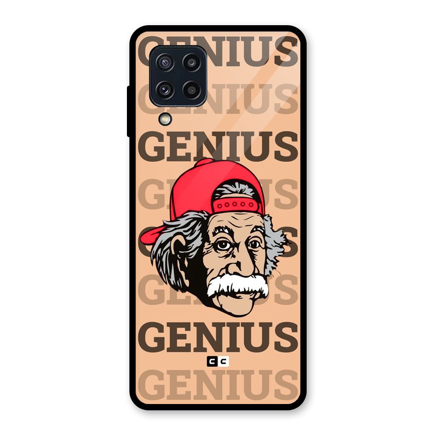 Genious Scientist Glass Back Case for Galaxy M32