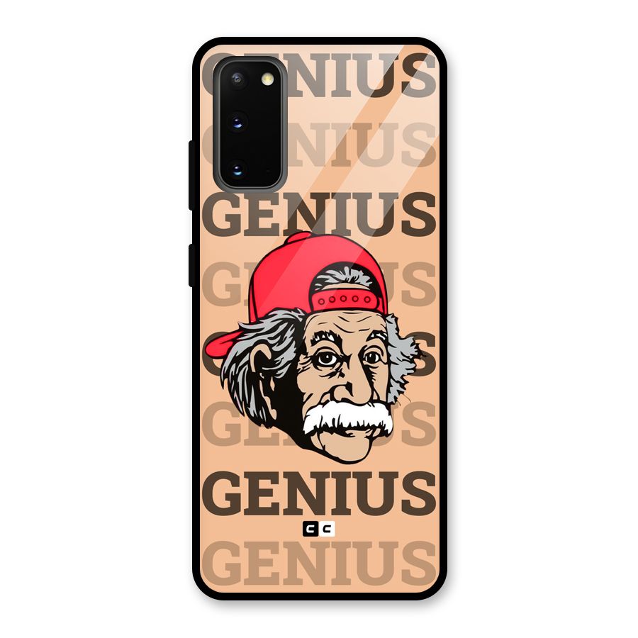 Genious Scientist Glass Back Case for Galaxy S20