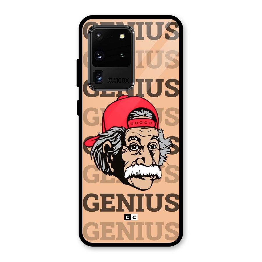 Genious Scientist Glass Back Case for Galaxy S20 Ultra