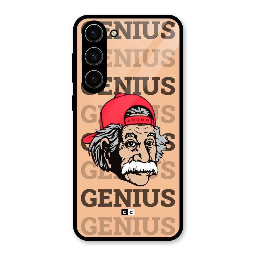 Genious Scientist Glass Back Case for Galaxy S23 Plus