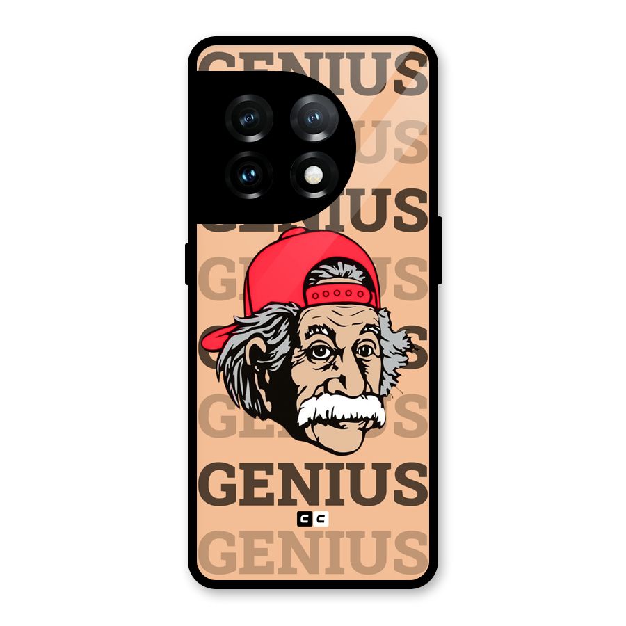 Genious Scientist Glass Back Case for OnePlus 11