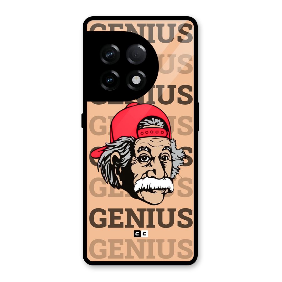 Genious Scientist Glass Back Case for OnePlus 11R