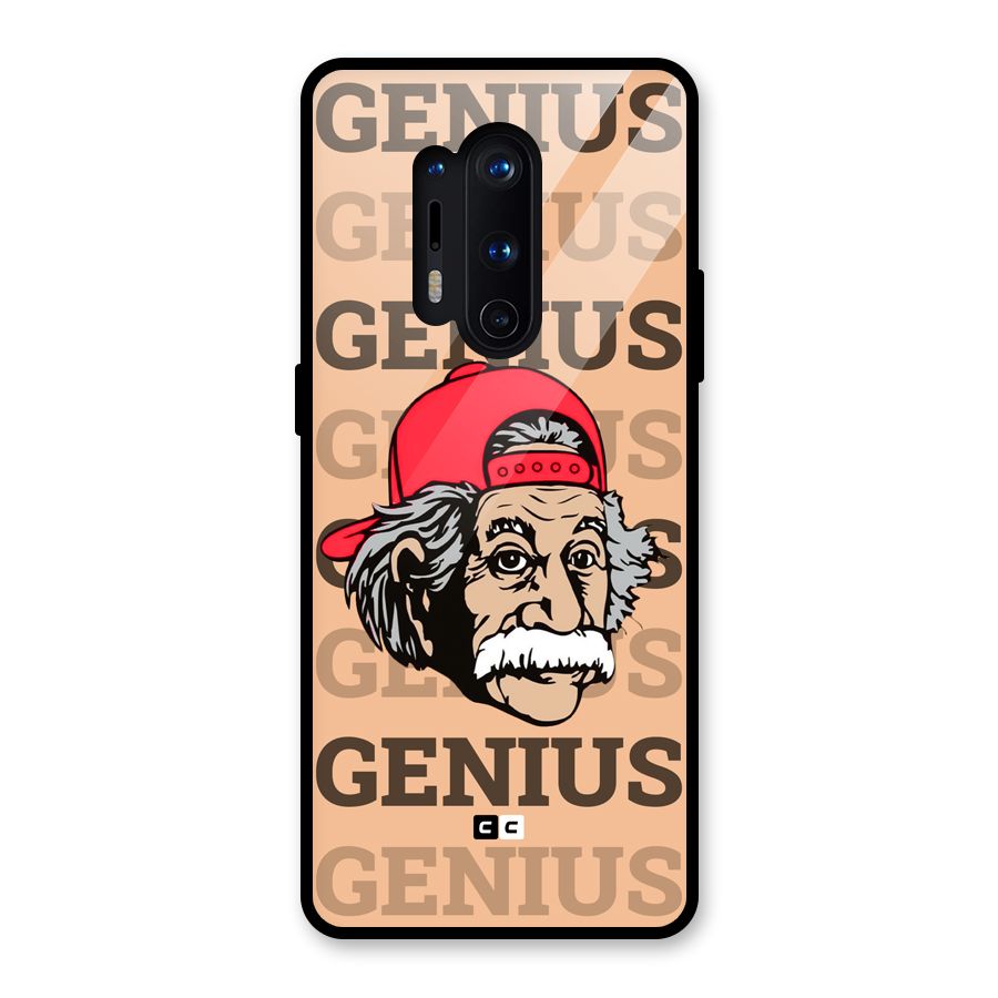 Genious Scientist Glass Back Case for OnePlus 8 Pro