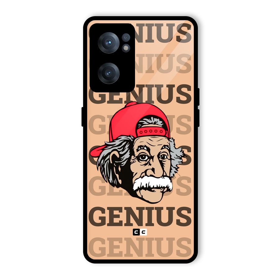 Genious Scientist Glass Back Case for OnePlus Nord CE 2 5G