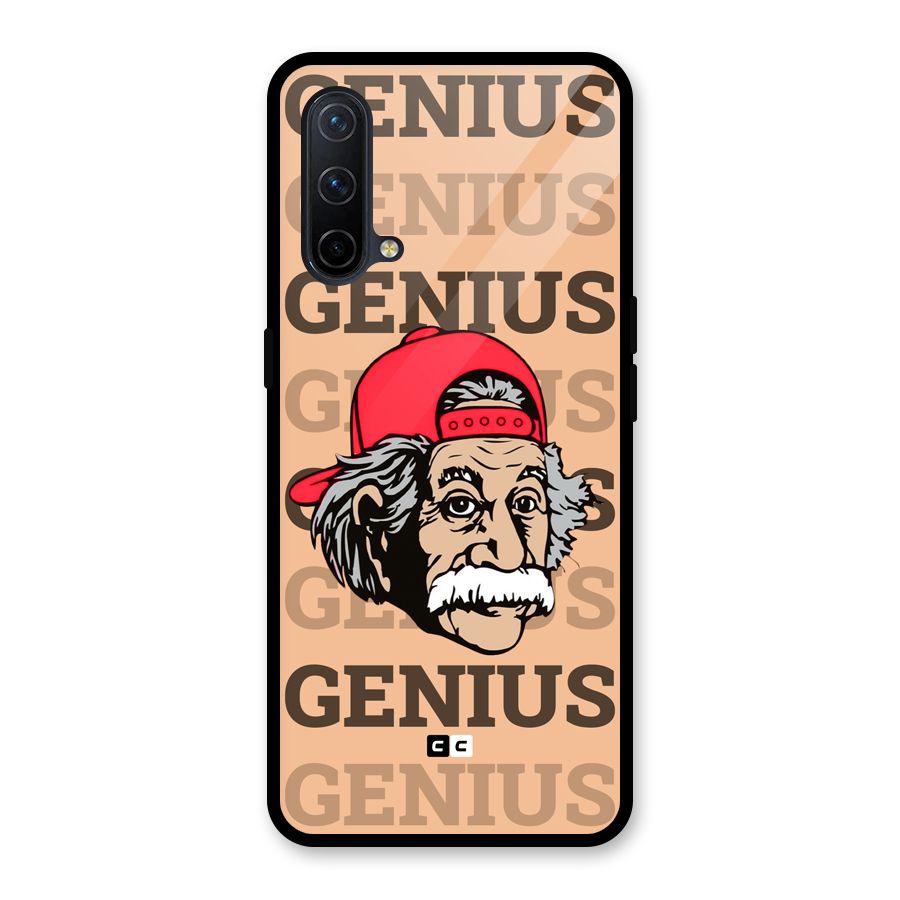 Genious Scientist Glass Back Case for OnePlus Nord CE 5G