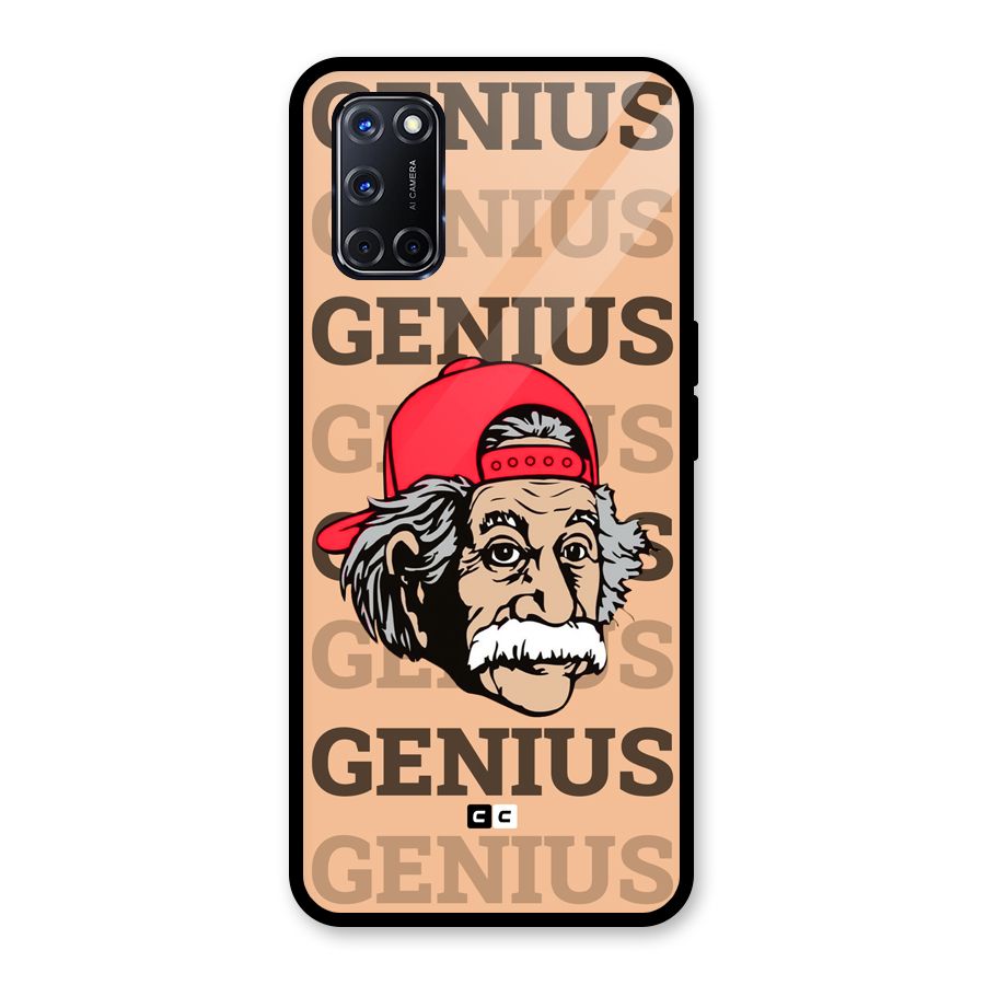 Genious Scientist Glass Back Case for Oppo A52