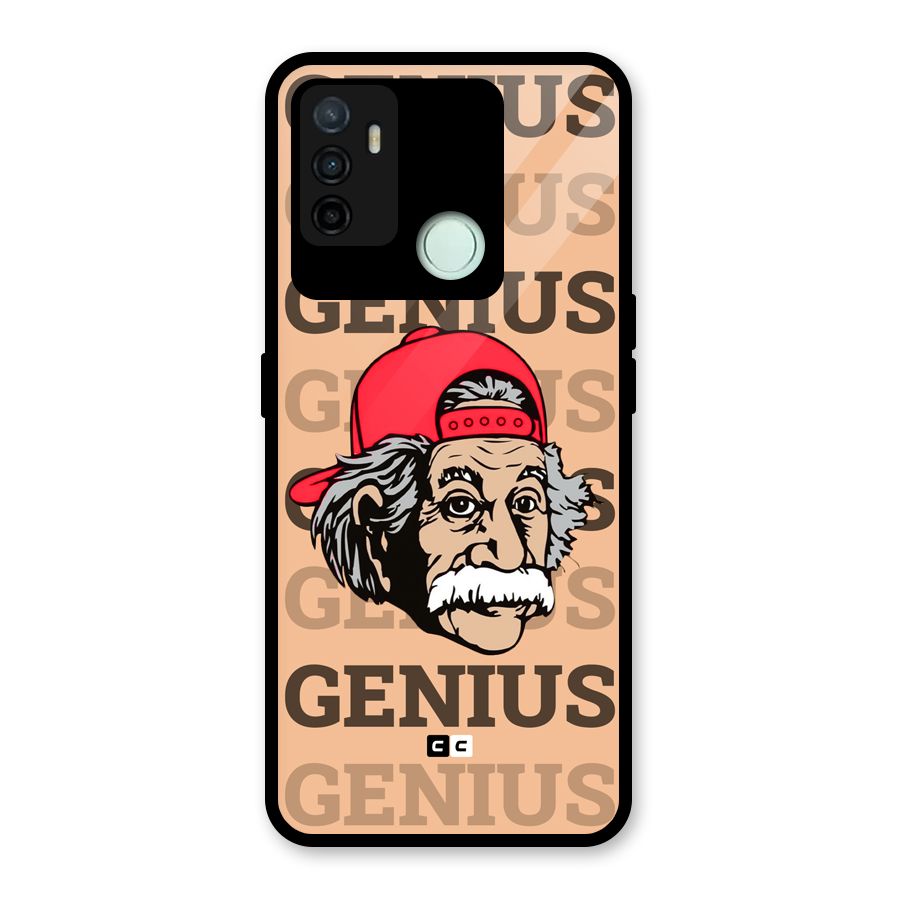 Genious Scientist Glass Back Case for Oppo A53