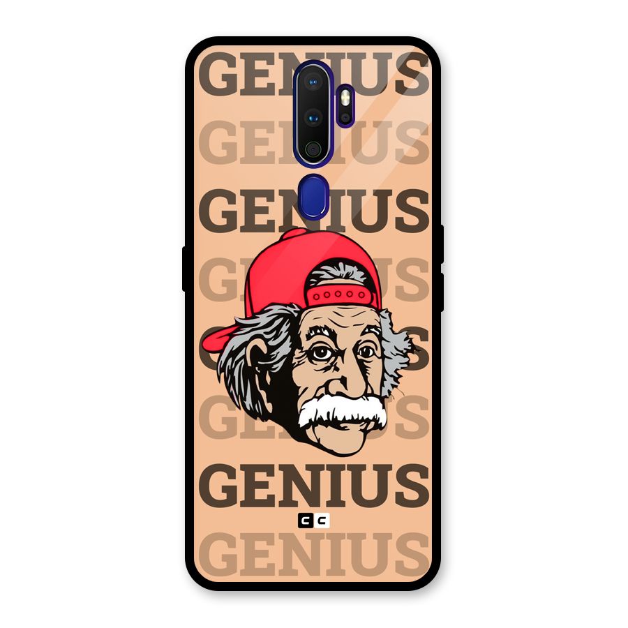 Genious Scientist Glass Back Case for Oppo A9 (2020)