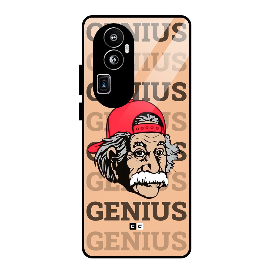 Genious Scientist Glass Back Case for Oppo Reno10 Pro Plus