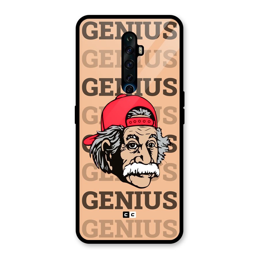 Genious Scientist Glass Back Case for Oppo Reno2 Z